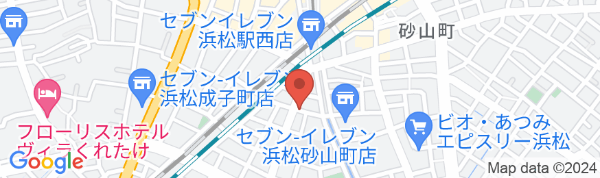 アパホテル〈浜松駅南〉の地図