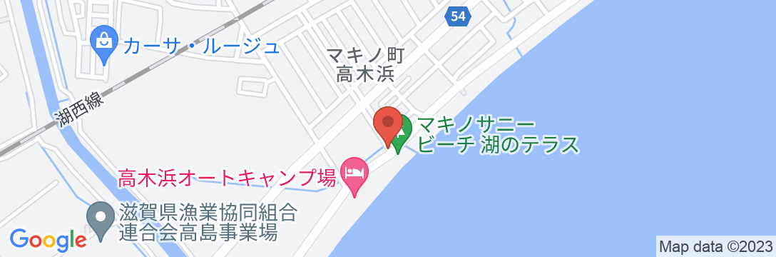 WASUKI BASE びわ湖 GUEST HOUSE(旧:ヴィラ山水)の地図