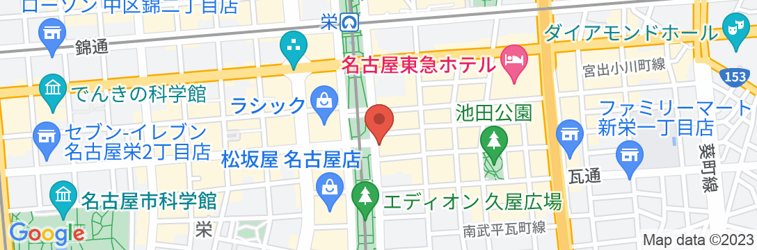 the b 名古屋(ザビー なごや)の地図