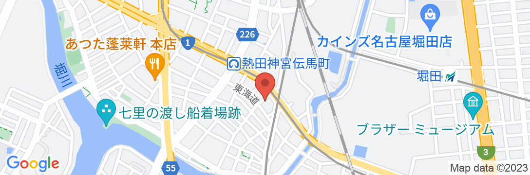 エクセルイン名古屋熱田の地図