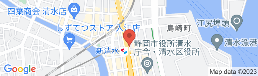 ホテル サンポート<静岡県>の地図