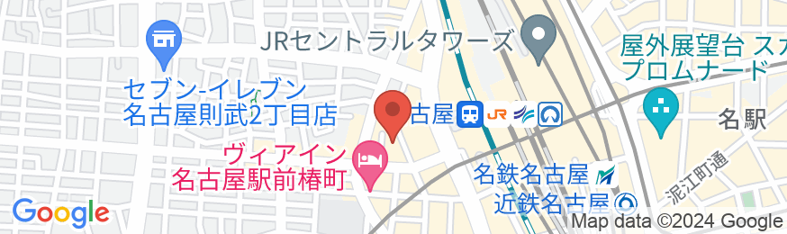 名古屋サミットホテルの地図