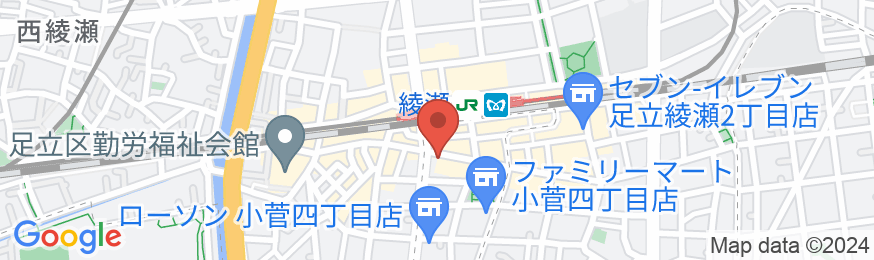 スマイルホテル東京綾瀬駅前の地図
