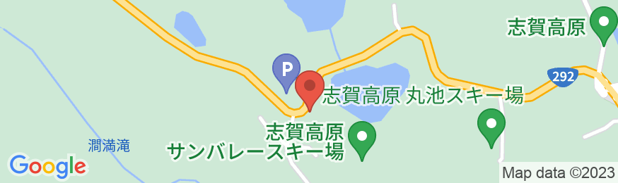 幕岩温泉 ビワ池ホテルの地図