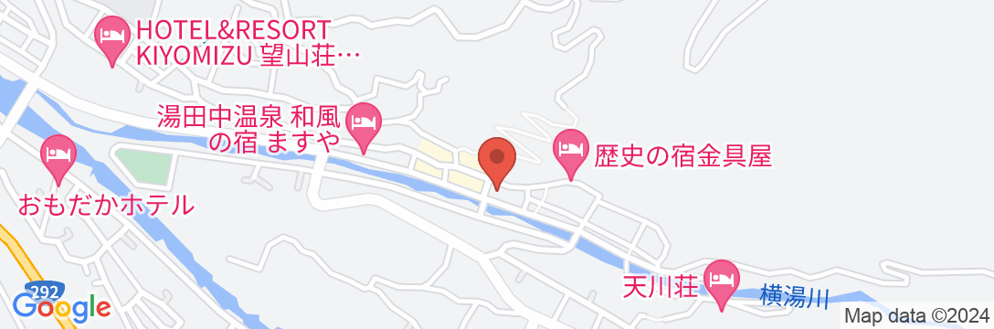 渋温泉 渋ホテルの地図
