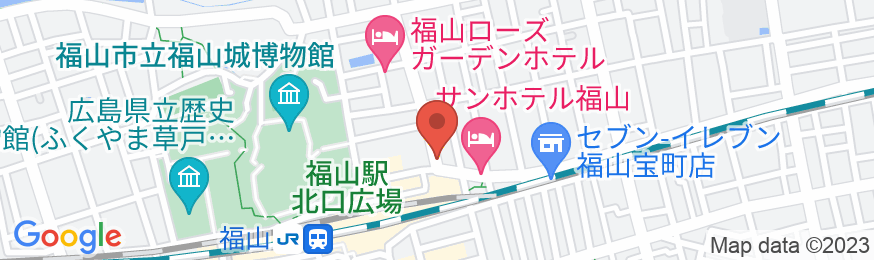福山ステーションインの地図