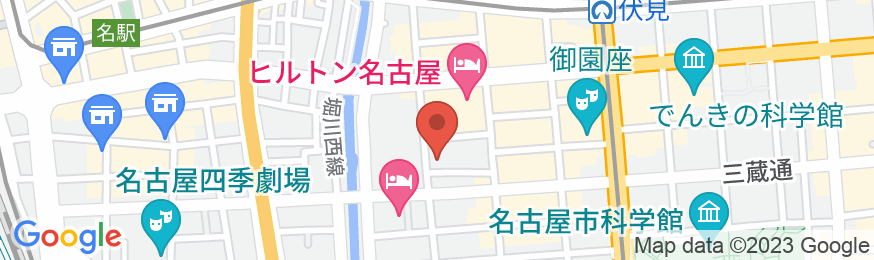 ─都心の天然温泉─ 名古屋クラウンホテルの地図