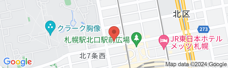 ホテルマイステイズ札幌アスペンの地図