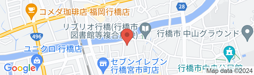 京都ホテル<福岡県>の地図
