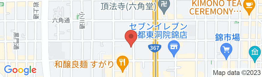 ヴィアイン京都四条室町(JR西日本グループ)の地図