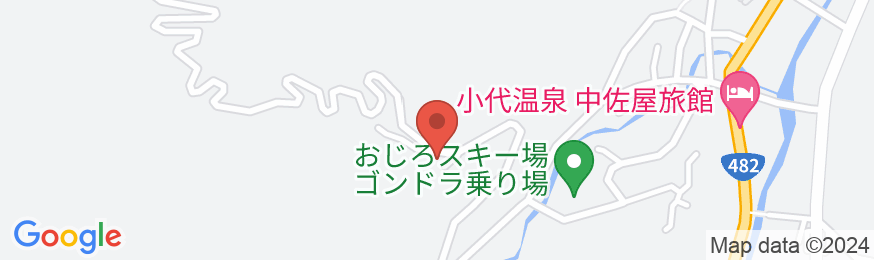 料理旅館 大平山荘の地図
