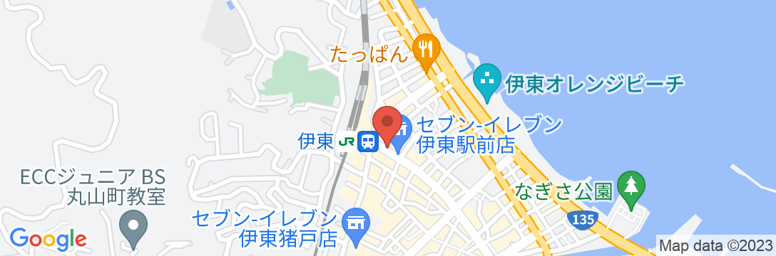 伊東ステーションホテルの地図