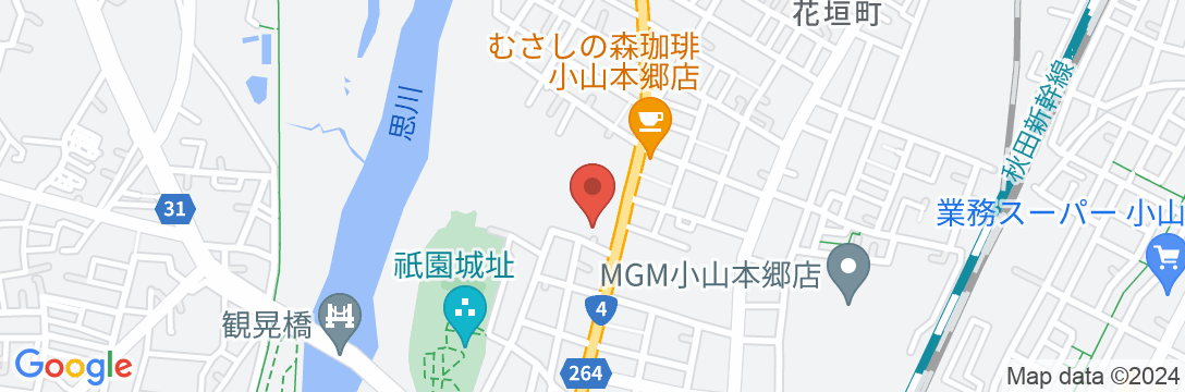 喜代美旅館の地図