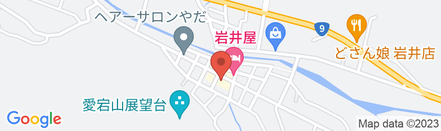 岩井温泉 浪漫伝承の宿 明石家の地図