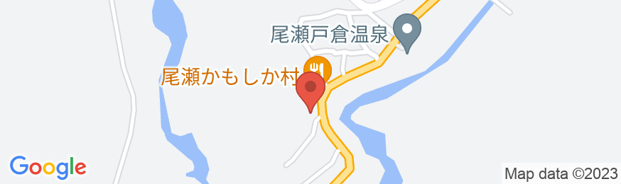 尾瀬かもしか村の地図