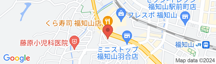 ホテルつかさ福知山の地図