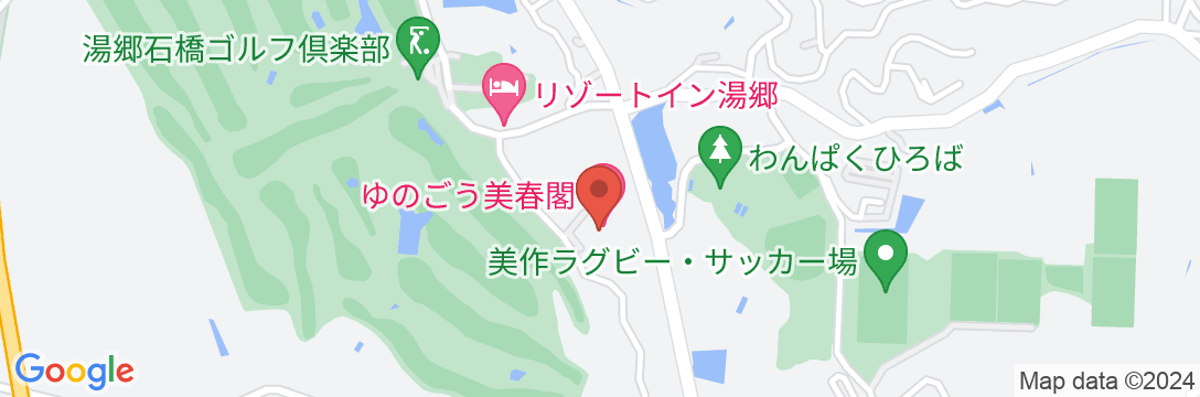 湯郷温泉 ゆのごう美春閣の地図