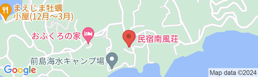 民宿 南風荘<岡山県>の地図