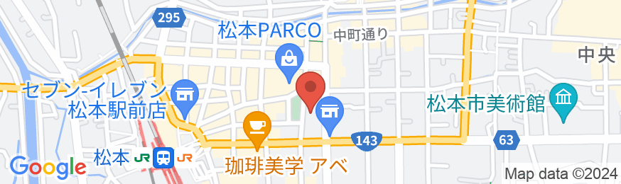 東横INN松本駅前本町の地図