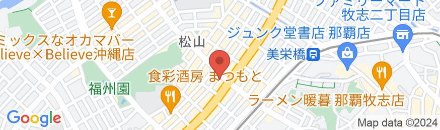 アパホテル〈那覇松山〉の地図