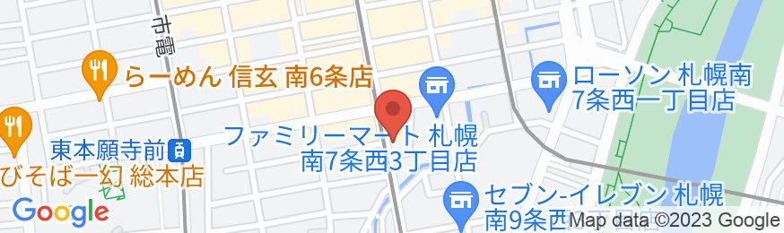 ティアラホテル札幌すすきのの地図