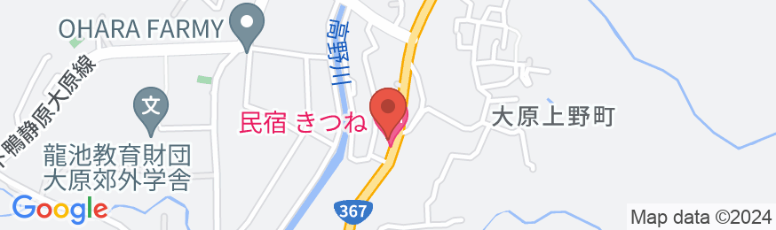 民宿 きつね(喜津祢)の地図