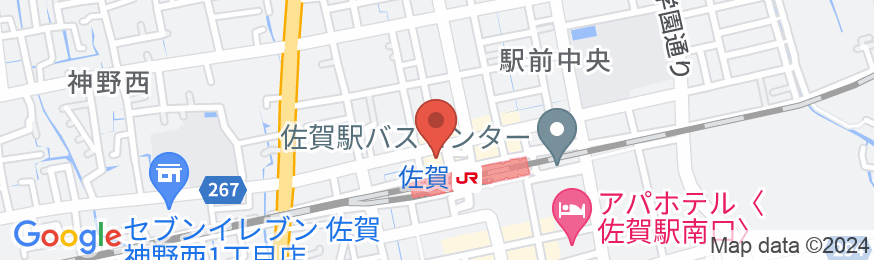 コンフォートホテル佐賀の地図
