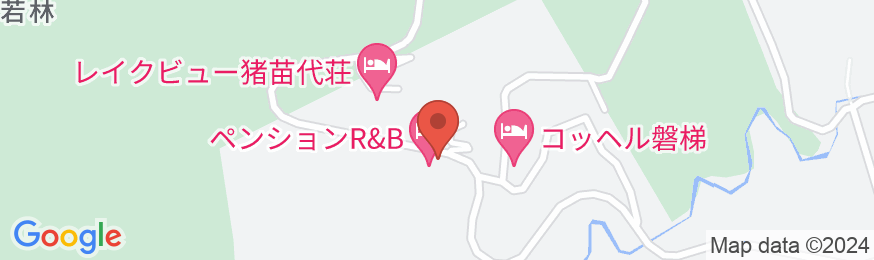 ペンションRBの地図
