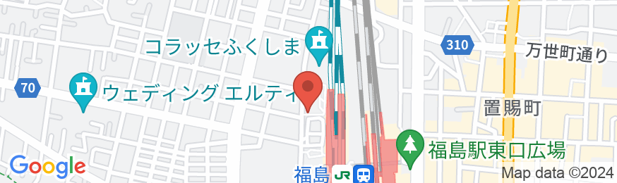 リッチモンドホテル福島駅前の地図