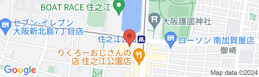 大阪ジョイテルホテルの地図