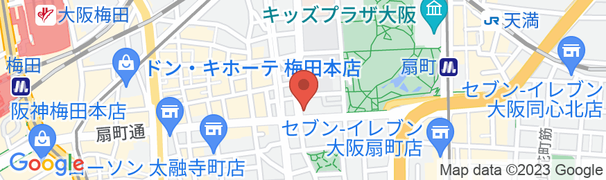 クロス・ウェーブ梅田の地図