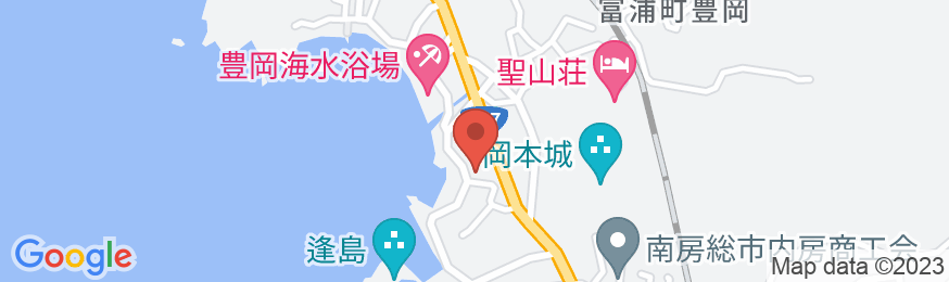 情熱ペンション富浦の地図