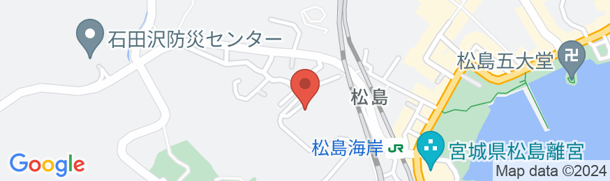 ブリーズベイ シーサイドリゾート松島(BBHホテルグループ)の地図
