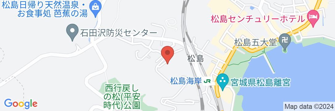 ブリーズベイ シーサイドリゾート松島(BBHホテルグループ)の地図