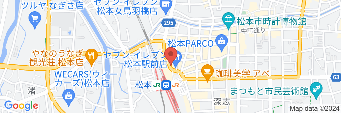 ホテル飯田屋の地図