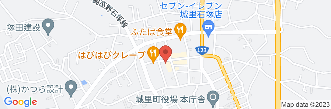 旅館あやめ<茨城県>の地図