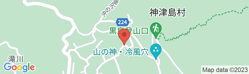 旅館 秀蒼 <神津島>の地図