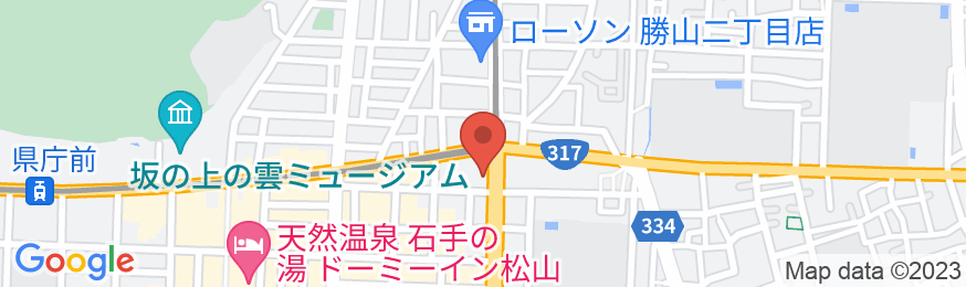スマイルホテル松山の地図