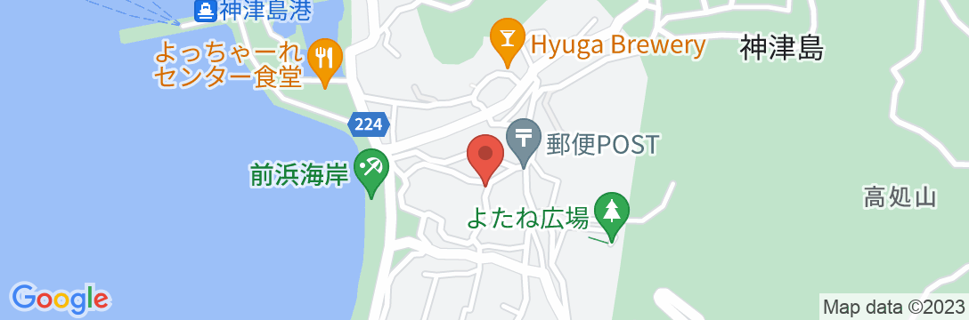 民宿 よそうべえ <神津島>の地図