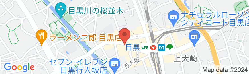 ホテルミッドイン目黒駅前の地図