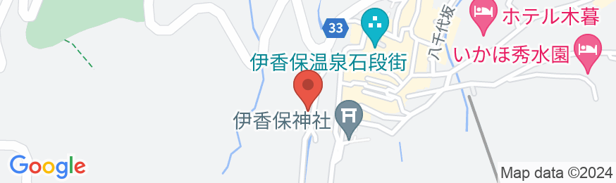 大江戸温泉物語 伊香保の地図