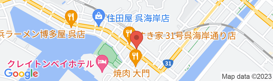 仲田旅館の地図