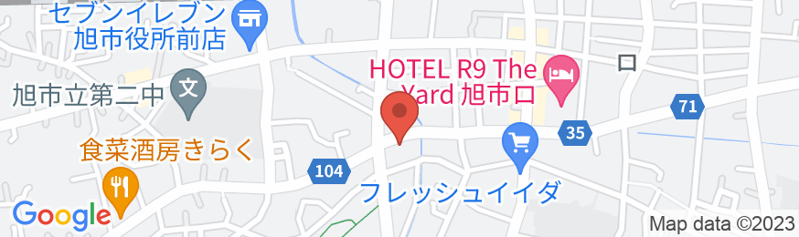郷金旅館の地図