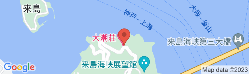 大潮荘の地図