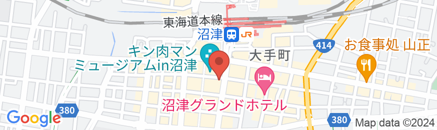 三交イン沼津駅前の地図