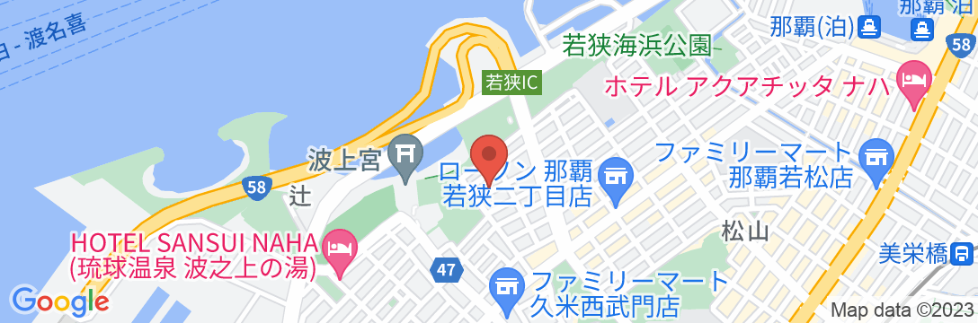 ゲストハウス BASE OKINAWAの地図