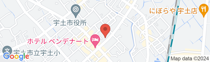 和モダンなホテル 旅籠(はたご)こめやの地図