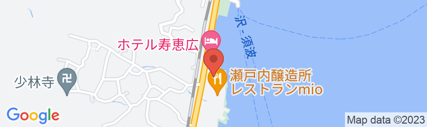 ホテル寿恵広の地図