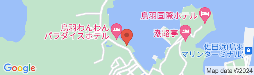 海上料亭 海楽園の地図
