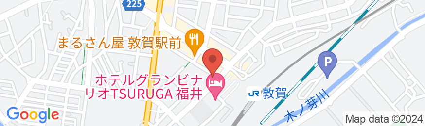 ホテルルートイン敦賀駅前の地図